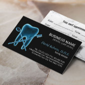 Tandheelkundige tandheelkundige Logo-tandheelkundi Afsprakenkaartje