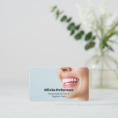 tandheelkundige tandheelkundige tandarts visitekaartje (Staand voorkant)