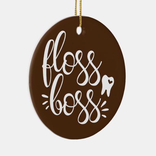 Tandheelkundige tandheelkundige tandheelkundige RD Keramisch Ornament (Rechts)