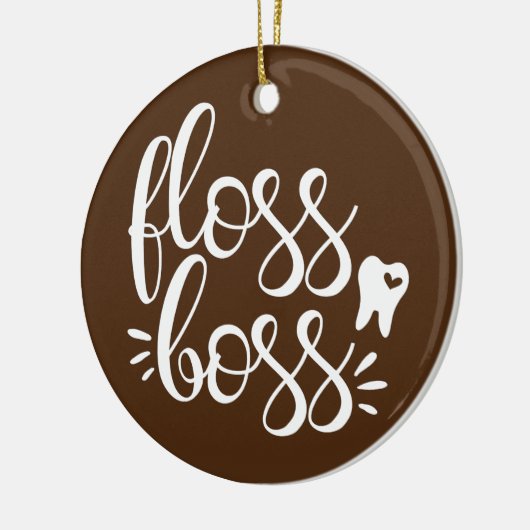 Tandheelkundige tandheelkundige tandheelkundige RD Keramisch Ornament (Links)