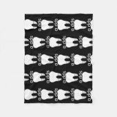 tandheelkundige tandheelkundige tandheelkundige ta fleece deken (Voorkant)