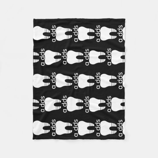 tandheelkundige tandheelkundige tandheelkundige ta fleece deken (Voorkant)