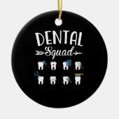 Tandheelkundige tandheelkundige tandheelkundige ta keramisch ornament (Voorkant)