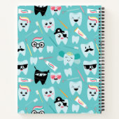 Tandheelkundige tandheelkundige tandheelkundige ta notitieboek (Achterkant)