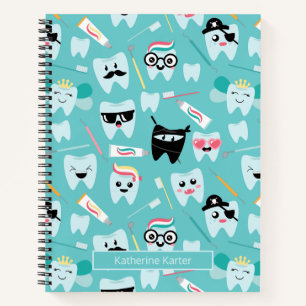 Tandheelkundige tandheelkundige tandheelkundige ta notitieboek