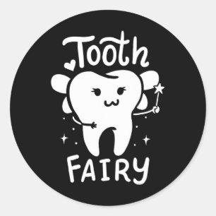 Tandheelkundige tandheelkundige tandheelkundige ta ronde sticker