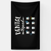 Tandheelkundige tandheelkundige tandheelkundige ta spandoek (Verticaal)