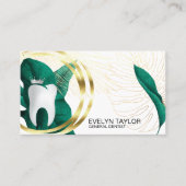 tandheelkundige tandheelkundige tandheelkundige ta visitekaartje (Voorkant)