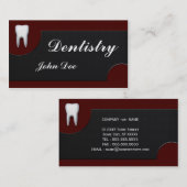 tandheelkundige tandheelkundige tandheelkundige vi visitekaartje (Voorkant / Achterkant)