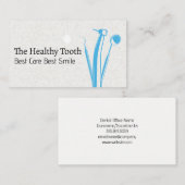 Tandheelkundige Tandreinigingsmiddelen | Gezondhei Visitekaartje (Voorkant / Achterkant)