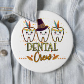 Tandheelkundige Thanksgiving Tandheelkundige tandh Ronde Button 6,0 Cm (In situ)