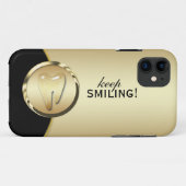 Tandheelkundige Tooth iPhone Case Hoesje (Achterkant (horizontaal))