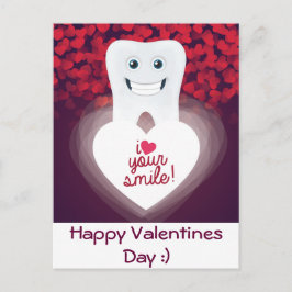 Tandheelkundige Valentijn Briefkaart