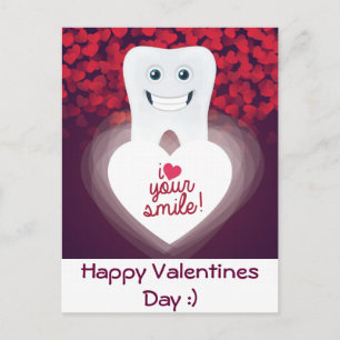 Tandheelkundige Valentijn Briefkaart