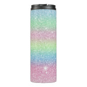 tandheelkundige verzorgster Sparkle Rainbow Glitte Thermosbeker (Achterkant)