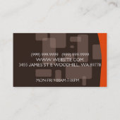 Tandheelkundige Visitekaartje (Achterkant)