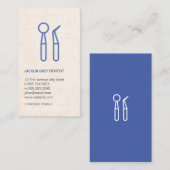 tandheelkundige visitekaartje (Voorkant / Achterkant)