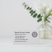 Tandheelkundige Visitekaartjes Nieuw (Staand voorkant)