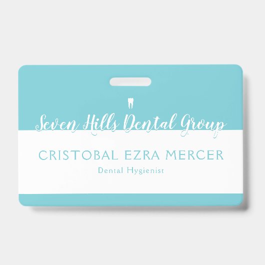 tandheelkundige werknemer badge (Voorzijde)