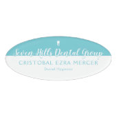 tandheelkundige werknemer naambadge (Voorkant)