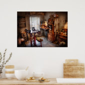 Tandheelkundige werkruimte poster (Keuken)