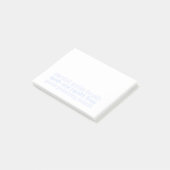 Tandheelkundige woorden pastel post-it® notes (Schuin)