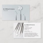 Tandheelkundige zorg Orthodontist moderne Tandarts Visitekaartje (Voorkant / Achterkant)