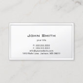 Tandheelkundige zorg Simple Teeth icon Dentist Visitekaartje (Achterkant)