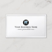 Tandheelkundige zorg Simple Teeth icon Dentist Visitekaartje (Voorkant)