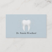 Tandheelkundige zorg Tand Motief ontwerp Afspraakk Afsprakenkaartje (Voorkant)