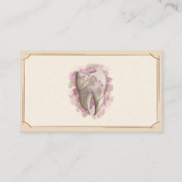 Tandheelkundige zorg. Tandarts / tandartsassistent Visitekaartje