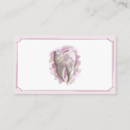 Tandheelkundige zorg. Tandarts / tandartsassistent Visitekaartje