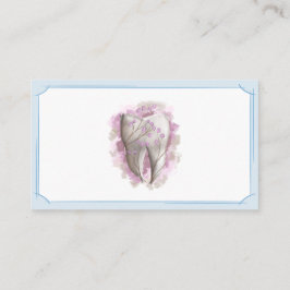 Tandheelkundige zorg. Tandarts / tandartsassistent Visitekaartje