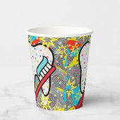 tandheelkundigen papieren bekers (Voorkant)