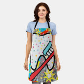 tandheelkundigen schort (Gedragen)