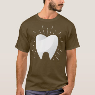 Tandhygiëne Student Tandheelkundige Assistent Tand T-shirt