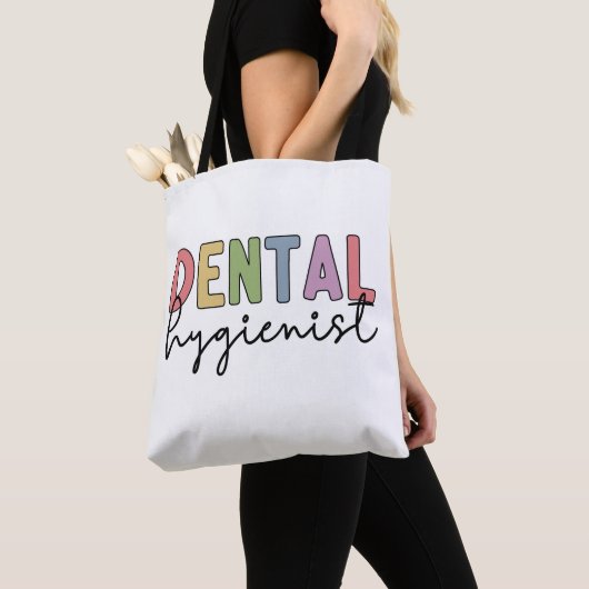 Tandhygiënist RDH Geregistreerde Tandhygiënist Tote Bag (Dichtbij)