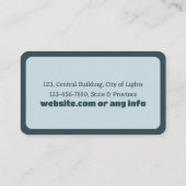 Tandhygiëniste mondgezondheid visitekaartje (Achterkant)