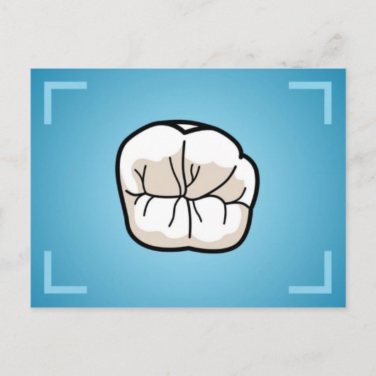 Tandkaart Briefkaart (Voorkant)