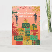 Tandkaart voor militairen, 5" x 7" opgevouwen wens kaart (Voorkant)