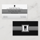 tandkantoor visitekaartje (Voorkant / Achterkant)