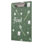 Tandklembord, Gift voor Tandhygiëniste, Tanden Klembord (Links)