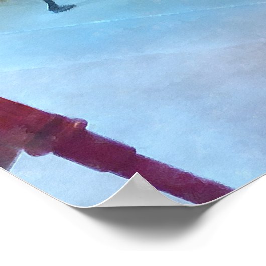 tandlak met laklaag poster (Hoek)