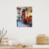 tandlak met laklaag poster (Keuken)