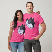 Tandloos en licht fury knuffelen t-shirt (Unisex)
