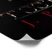 Tandloos - klein poster (Hoek)