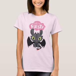 Tandloze grafische kaart "Cute and Fiesty" T-shirt
