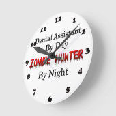Tandmedewerker/Zombie Hunter Ronde Klok (Hoek)