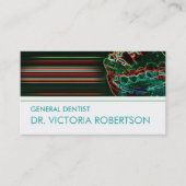 Tandmodel tandarts Visitekaartje (Voorkant)