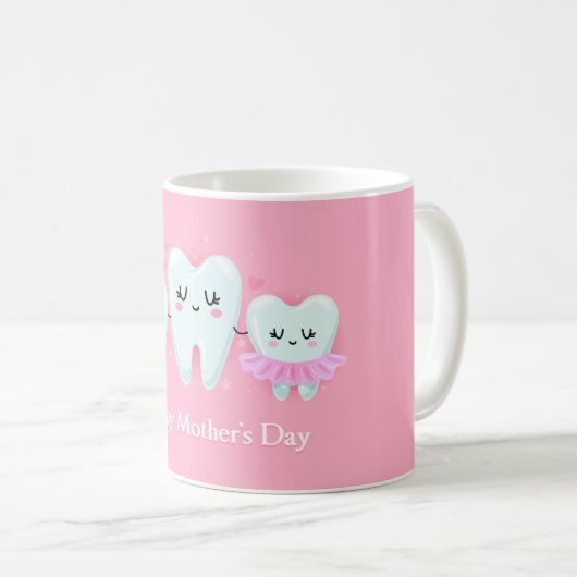Tandmoederdag grappige mok (Voorkant rechts)